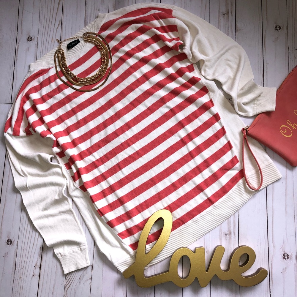 Talbots Nautical striped top